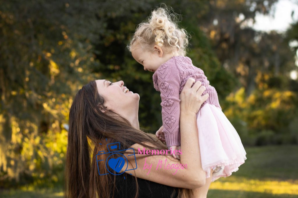 Mother and girl at Central Florida Photoshoot